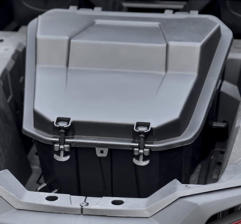 SAUTVS صندوق تخزين كارجو مع قفل مطاطي لسيارات بولاريس RZR 900 / XP 1000 / XP 4 1000 / S 2014-2021 (2PCS، بديل #5415701) - Image 2